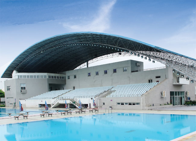 霸州游泳馆网架